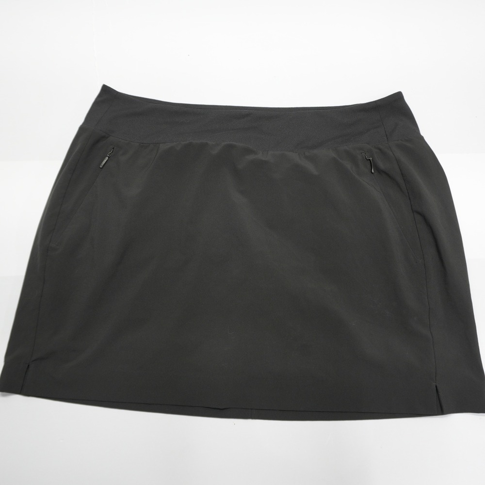 Athleta Soho Skort Black Size 14 Activewear Hiking Golf Skirt